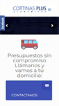 Mobile Screenshot of cortinasplus.com